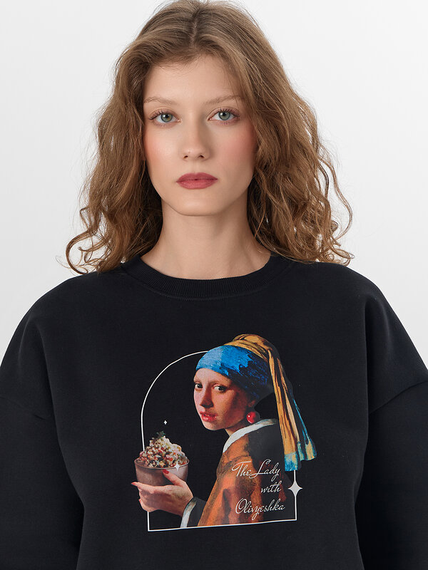 MARK FORMELLE Свитшот 573362 122887/1 черный +печать