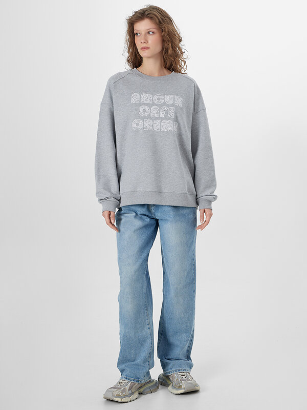 MARK FORMELLE Свитшот 573365 122969 серый меланж