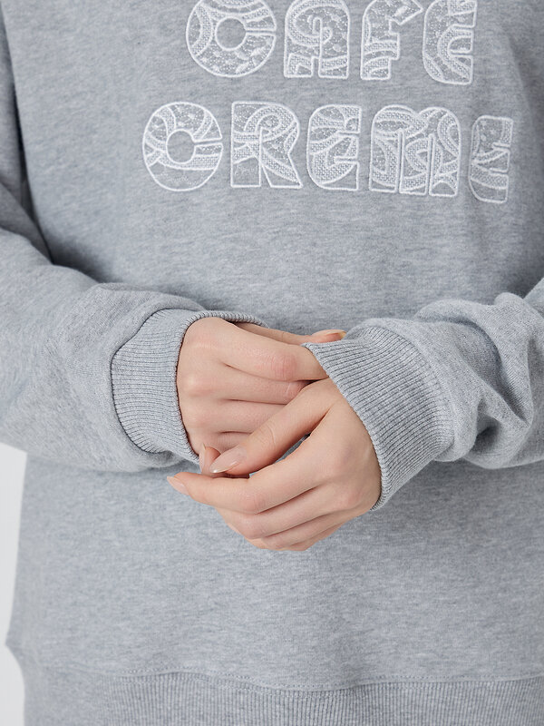 MARK FORMELLE Свитшот 573365 122969 серый меланж