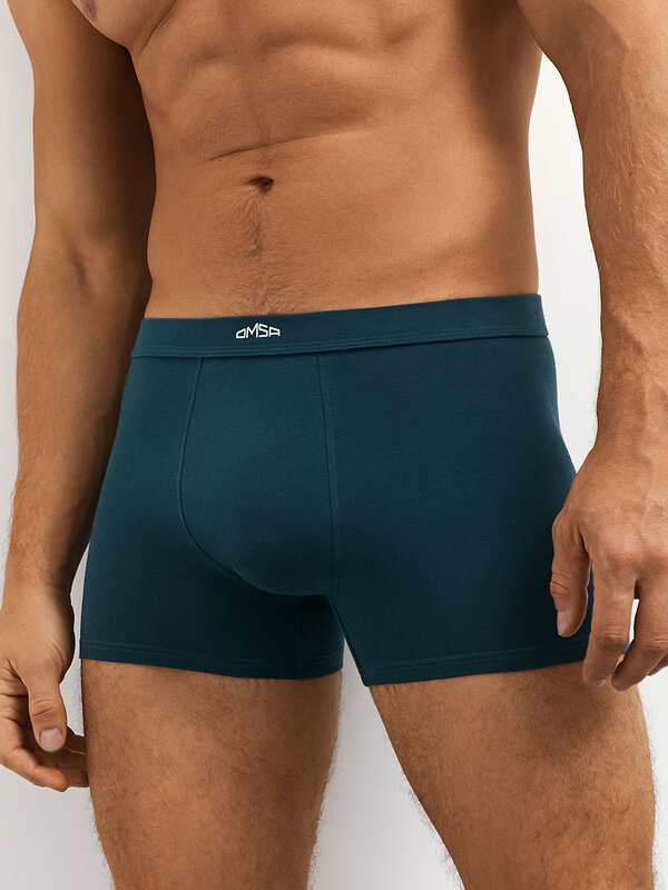 Omsa Трусы 573398 OmB 1236 Боксеры муж. с тканевой резинкой, CO Oceania (Синий)