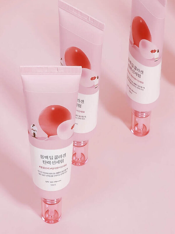 ROUND LAB Солнцезащитная сыворотка для лица с экстрактом камелии и коллагеном / Camellia Deep Collagen Firming Sun Serum SPF50+ PA++++, 50 мл 573407 28014 