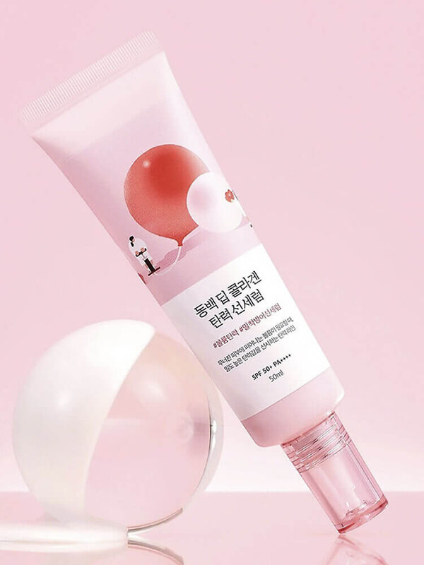 ROUND LAB Солнцезащитная сыворотка для лица с экстрактом камелии и коллагеном / Camellia Deep Collagen Firming Sun Serum SPF50+ PA++++, 50 мл 573407 28014 