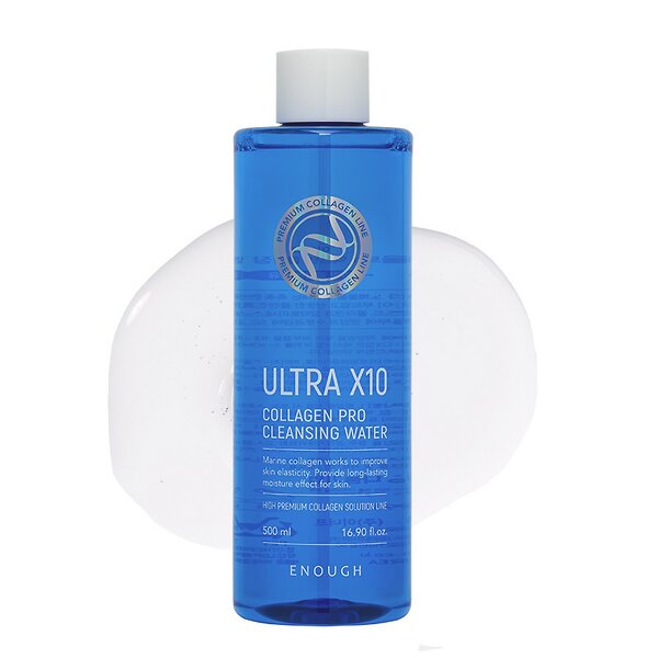 Enough Очищающая вода для лица с морским коллагеном / Ultra X10 Cleansing Water, 500 мл 573408 23480 