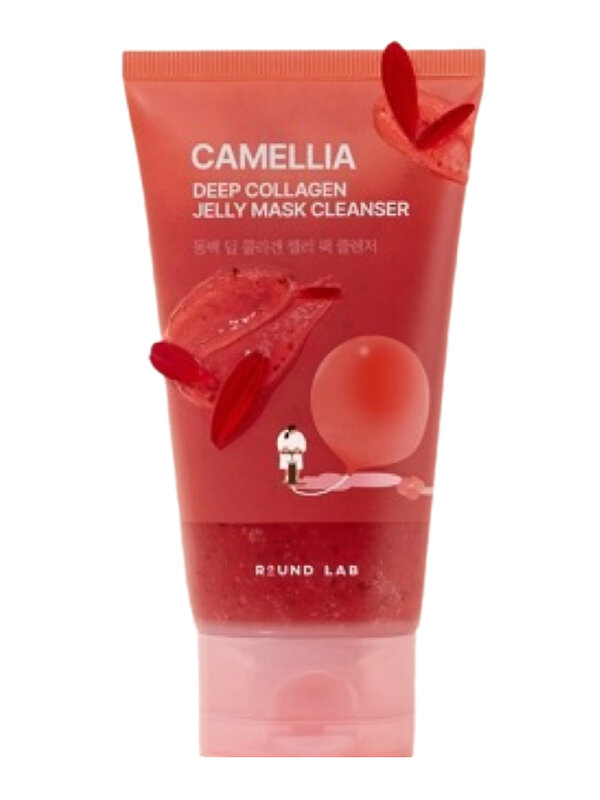 ROUND LAB Гель-пенка для умывания с экстрактом камелии 2 в 1 / Camellia Deep Collagen Jelly Pack Cleanser, 150 мл 573409 28016 