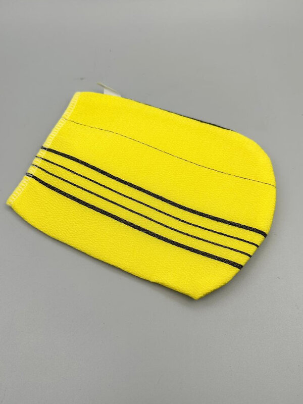 Bath Towel Мочалка-варежка для душа с пилинг-эффектом, уплотненная, жёлтый 573433 28185 