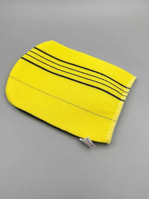 Bath Towel Мочалка-варежка для душа с пилинг-эффектом, уплотненная, жёлтый 573433 28185 