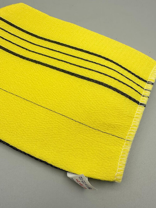 Bath Towel Мочалка-варежка для душа с пилинг-эффектом, уплотненная, жёлтый 573433 28185 