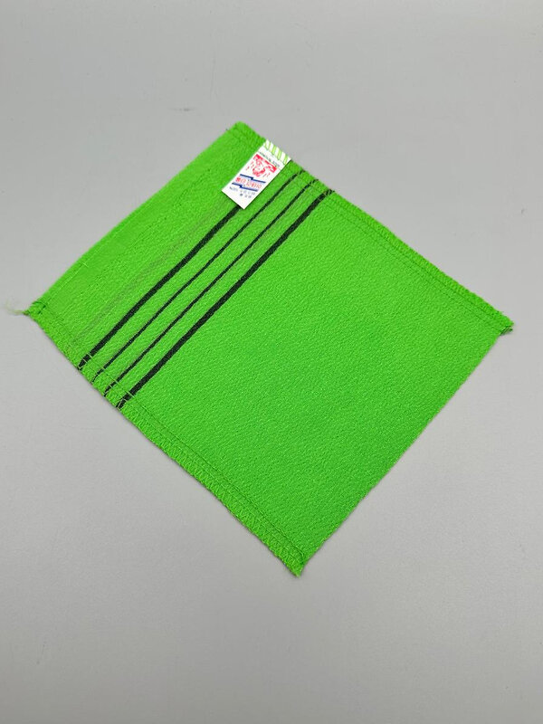 Bath Towel Мочалка-варежка для душа с пилинг-эффектом, однослойная, зелёный 573438 28193 