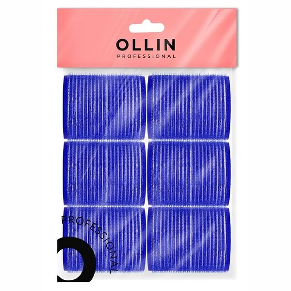 Ollin Бигуди-липучки для волос 394594, 52 мм, 6 шт. 573440 23334 