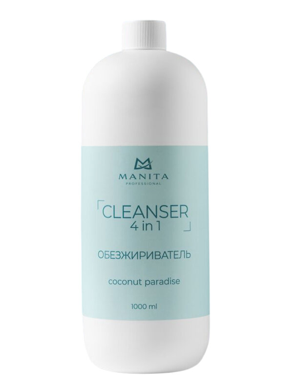 MANITA Обезжириватель для ногтей универсальный 4 в 1 / Coconut Paradise, 1000 мл 573453 28199 