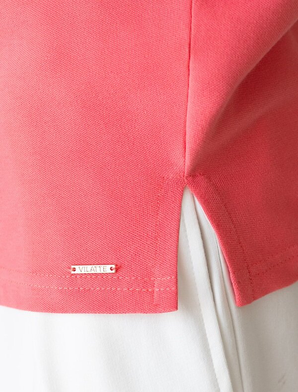 VILATTE Футболка 573537 D49.010 розовый коралл