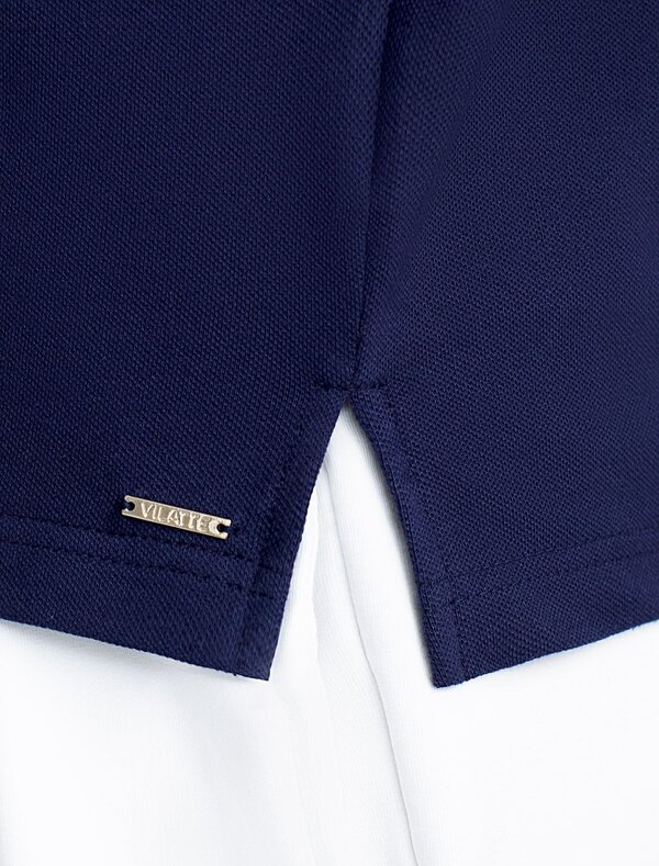 VILATTE Футболка 573538 D49.010 т.синий