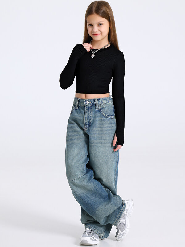 Апрель Лонгслив 573558 1ДДЛД4583323 черный