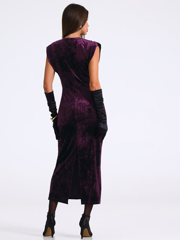 Апрель Платье 573579 1ЖПБ4889633 темно-сиреневый