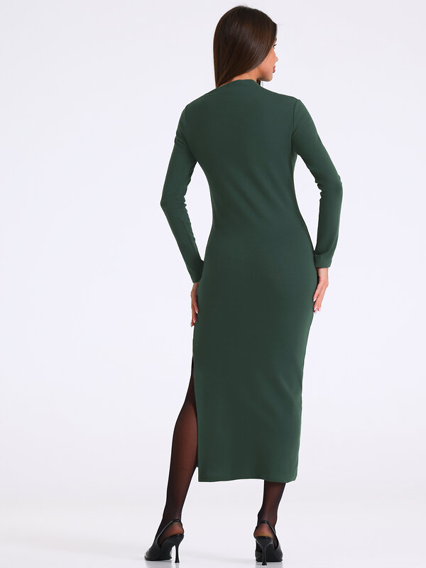 Апрель Платье 573587 1ЖПД4577200 темно-зеленый