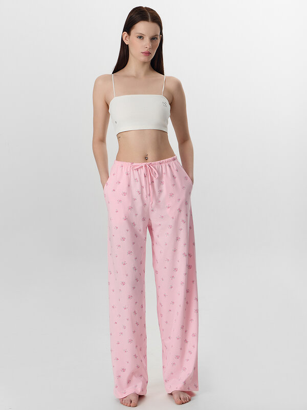 MARK FORMELLE Брюки 573597 532410 розы на розовом