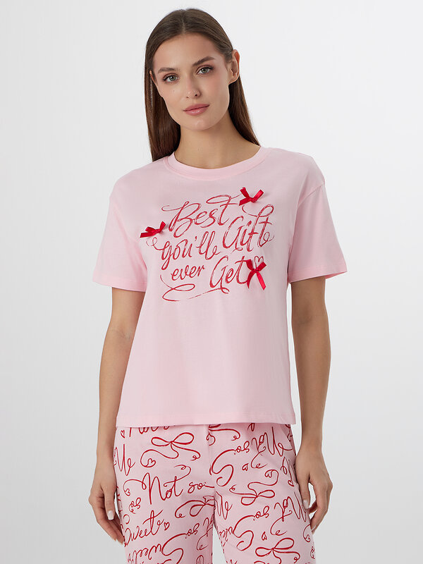 MARK FORMELLE Комплект 573603 592635 розовая сказка +текст на розовом