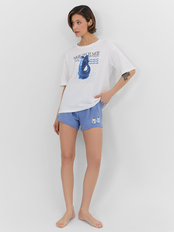 MARK FORMELLE Комплект 573604 592591 белый +синий +печать