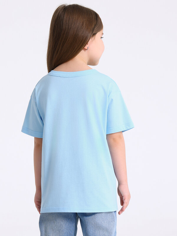 Апрель Футболка 573609 1ДДФК4327001 светло-голубой