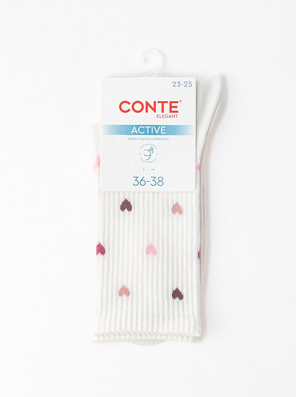 Conte elegant Носки 573621 ACTIVE 20С-20СП молочный