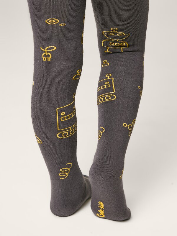 CONTE-KIDS Колготки 573630 SOF-TIKI 7С-38СП темно-серый