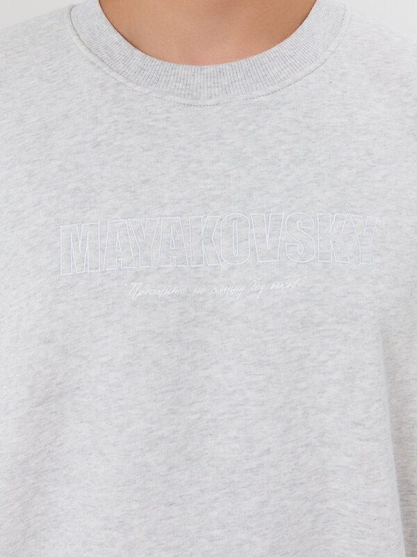 MARK FORMELLE Свитшот 573647 121868/1 св.серый меланж