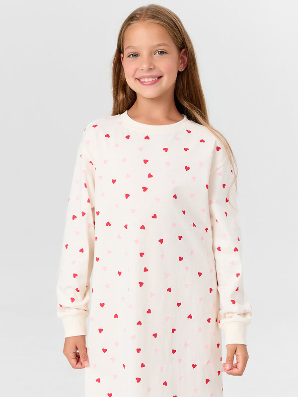 MARK FORMELLE Сорочка 573668 577718 сердечки на молоке