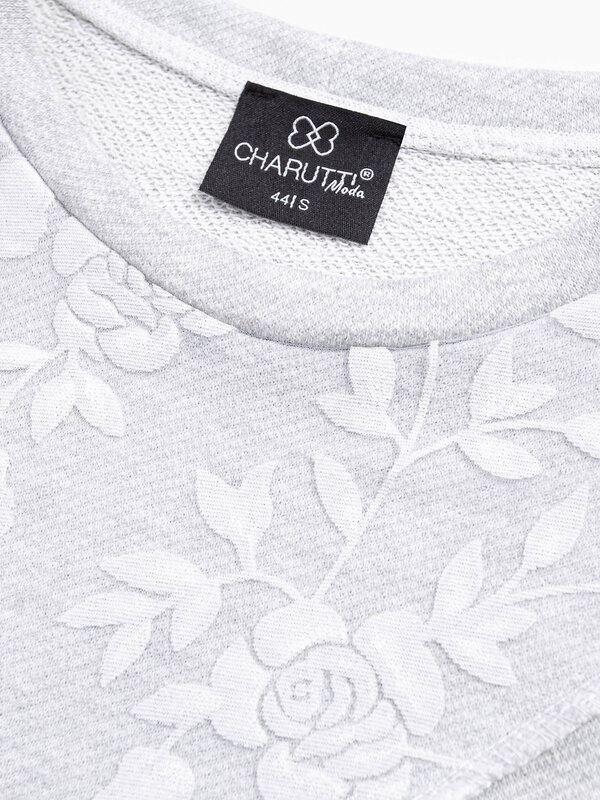 CHARUTTI Свитшот 573677 12438 Серый