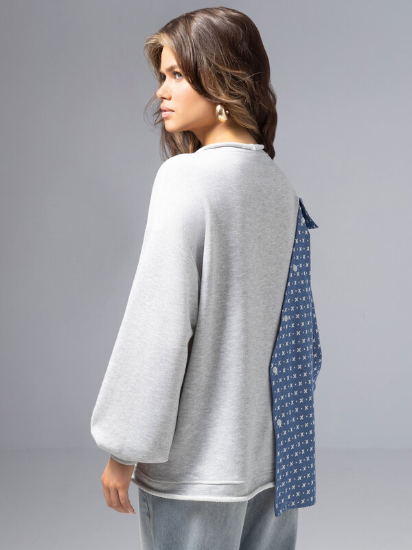 CHARUTTI Свитшот 573683 12379 Серый