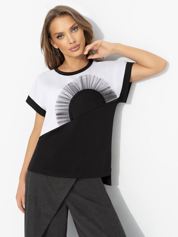 CHARUTTI Футболка 573685 12385 Черный