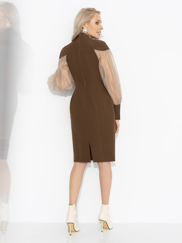 CHARUTTI Платье 573693 12457 Коричневый