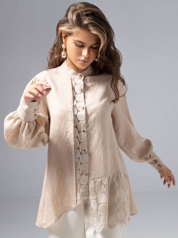 CHARUTTI Рубашка 573697 12440 Бежевый