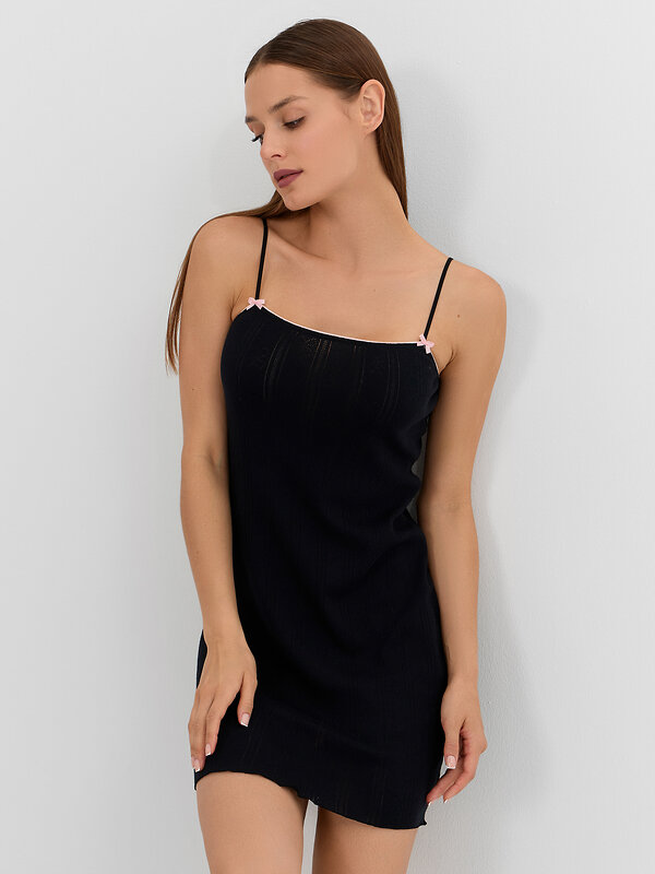 MARK FORMELLE Сорочка 573700 572391 бантики на черном