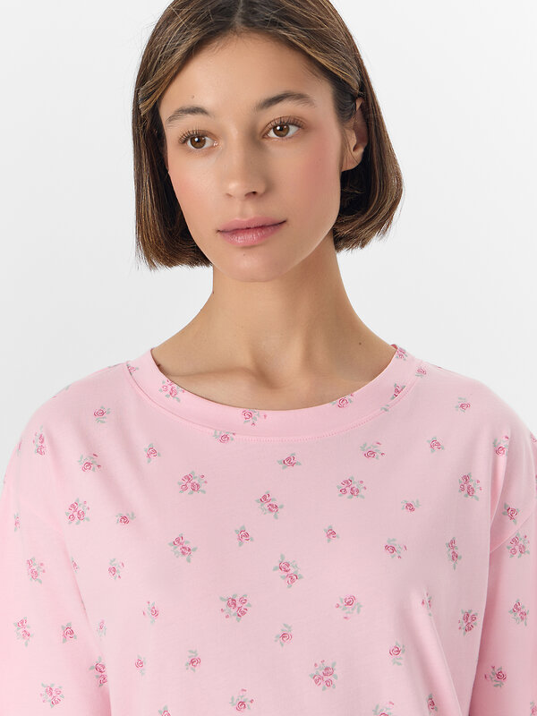 MARK FORMELLE Сорочка 573718 572371 розы на розовом