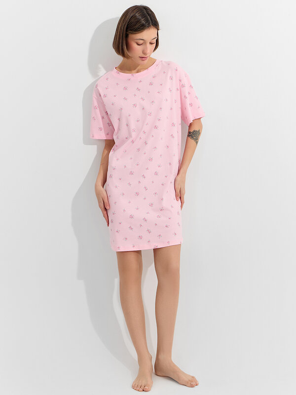 MARK FORMELLE Сорочка 573718 572371 розы на розовом