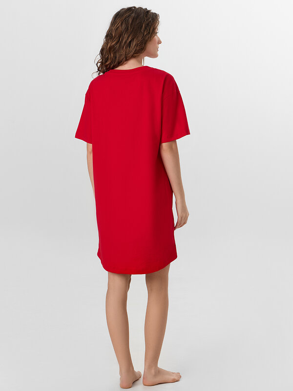 MARK FORMELLE Сорочка 573720 572371 красный +печать