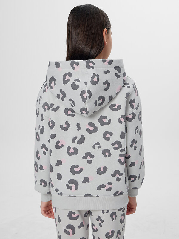 MARK FORMELLE Толстовка 573724 167737/1 леопард на св.сером