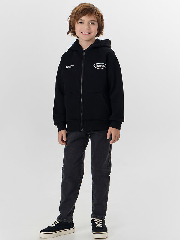 MARK FORMELLE Толстовка 573736 363332/1 черный +печать