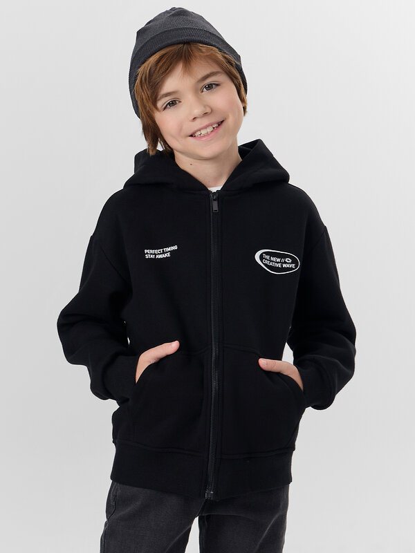 MARK FORMELLE Толстовка 573736 363332/1 черный +печать