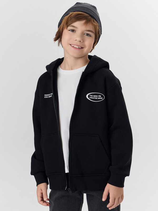 MARK FORMELLE Толстовка 573736 363332/1 черный +печать