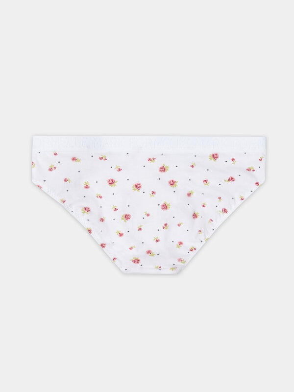 MARK FORMELLE Трусы 573792 417754 цветочки на белоснежном