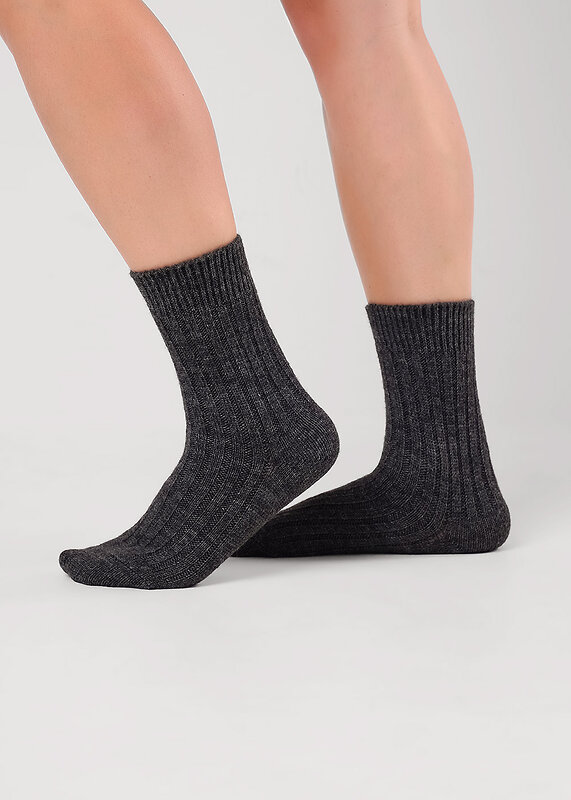 ЭЙС Носки 573810 Д175Ш меланж т.серый