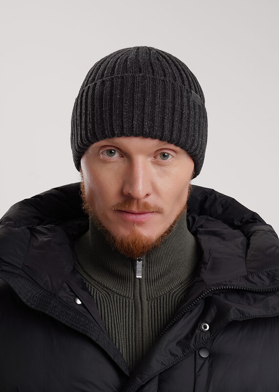 CLEVER Шапка 573849 454420ак флис меланж т.серый