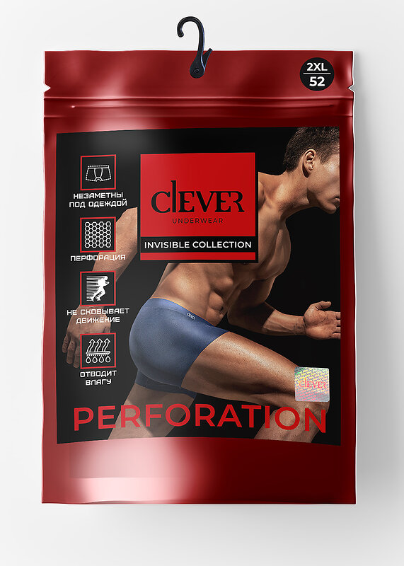 CLEVER Трусы 573865 MSH601143 чёрный