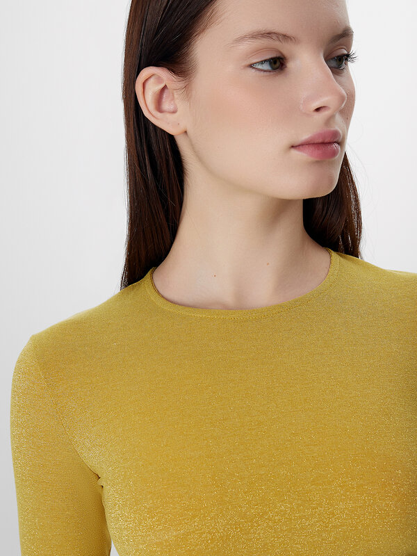 MARK FORMELLE Джемпер 573927 122901 сотерн с люрексом золото