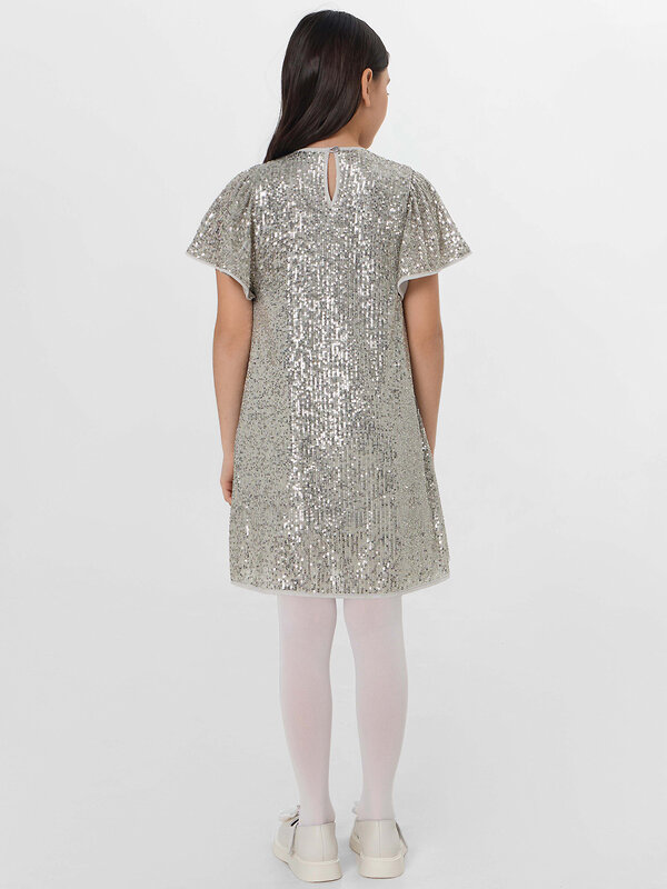 MARK FORMELLE Платье 573936 157975 серебристые пайетки