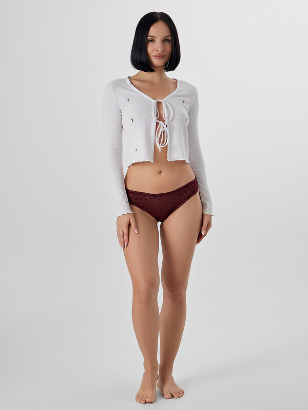 MARK FORMELLE Трусы 573950 412479 звезды на бордовом