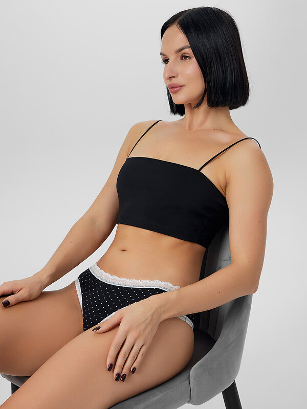 MARK FORMELLE Трусы 573961 412681 горошек на черном