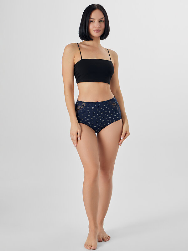 MARK FORMELLE Трусы 573989 412554 цветочки на синем