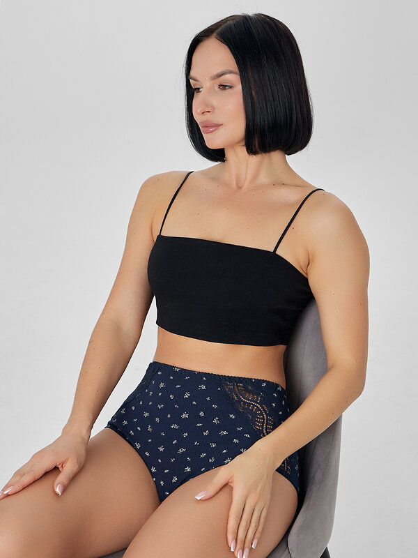 MARK FORMELLE Трусы 573989 412554 цветочки на синем